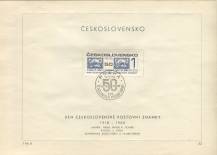 1968, ČSR II, NL32/1968, Den čs. poštovní známky