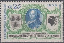 1968, Francie, 1637, 200 let příslušnosti Korsiky k Francii ∗∗