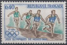 1968, Francie, 1638, Letní olympijské hry, Mexico-City ∗∗