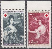 1968, Francie, 1647/1648, Červený kříž ∗∗