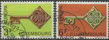 1968, Lucembursko, 0771/0772, EUROPA ⊙