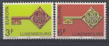1968, Lucembursko, 0771/0772, EUROPA ✶✶