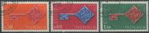 1968, Monako, 0879/0881, EUROPA ⊙