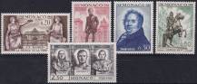 1968, Monako, 0908/0912, 200. výročí narození Francoise Josefa Bosia  ✶✶