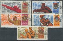 1968, SSSR, 3526/3530, 50 let Komunistického svazu mládeže Komsomol ⊙