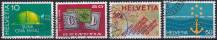 1968, Švýcarsko, 0887/0890, Události (II) ⊙