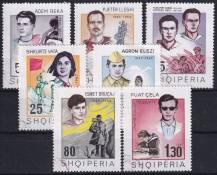 1969, Albánie, 1329/1335, Hrdinové dnešní dnů ⊙