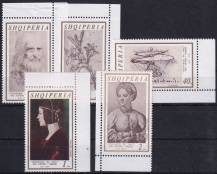 1969, Albánie, 1346/1350, 450. výročí úmrtí Leonarda da Vinciho ✶✶ r