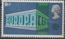 1969, Anglie, 0512, EUROPA, **