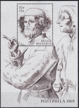 1969, Belgie, A039, Výstava poštovních známek "Postphila 1969" ✶✶
