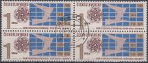 1969, ČSR II, 1803, Den čs. poštovní známky, 4blok, ⊙