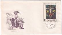 1969, ČSR II, FDC18A/69, Umění: 