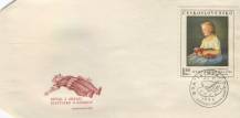 1969, ČSR II, FDC18D/69, Umění: J. Bencúr - Děvčátko s panenkou