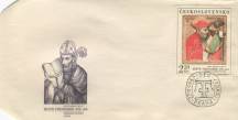 1969, ČSR II, FDC18E/69, Umění: Mistr Theodorik - Sv. Jeroným