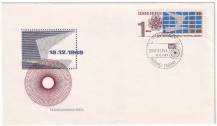 1969, ČSR II, FDC19/69, Den čs. poštovní známky