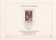 1969, ČSR II, NL23b/1969, Umění: Mistr třeboňského oltáře