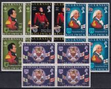 1969, Guernsey, 0024/0027, 200. výročí Isaaca Brocka ✶✶ ⊞