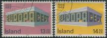 1969, Island, 0428/0429, EUROPA ⊙