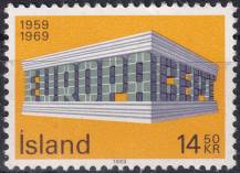 1969, Island, 0429, EUROPA ✶✶