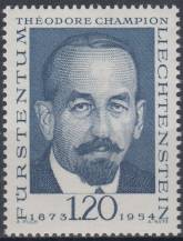 1969, Lichtenštejnsko, 0513, Pionýři filatelie (II): Théodore Champion ∗∗