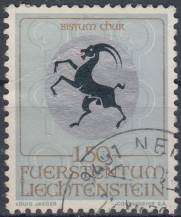 1969, Lichtenštejnsko, 0516, Erby zemských pánů (I): Chur ⊙