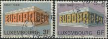 1969, Lucembursko, 0788/0789, EUROPA ⊙