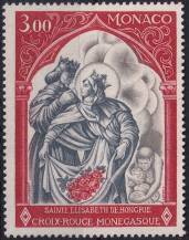 1969, Monako, 0927, Monacký Červený kříž  ✶✶