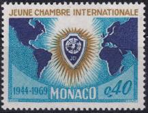 1969, Monako, 0955, 25 let mládežnické obchodní komory  ✶✶