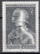 1969, Rakousko, 1302, Výstava Maximilián I., Innsbruck, **