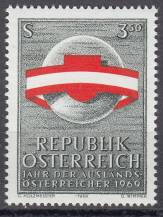 1969, Rakousko, 1306, Rok Rakušanů žijících v cizině, **
