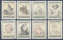 1969, Rakousko, 1307/1314, Albertinum, **