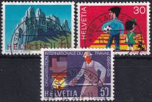 1969, Švýcarsko, 0911/0913, Události (II) ⊙