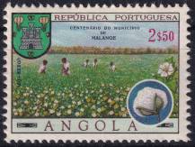 1970, Angola, 0576, Výplatní: 100 let města Malange ✶