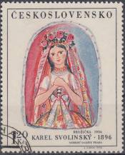1970, ČSR II, 1854, Umění: K. Svolinský: Družička, ⊙