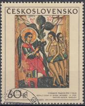 1970, ČSR II, 1864, Slovenské lidové ikony: Vyhnání prarodičů z ráje, ⊙