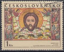 1970, ČSR II, 1865, Slovenské lidové ikony: Kristus na šátku, ⊙