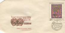 1970, ČSR II, FDC15E/70, Umění - Kodex Vyšehradský