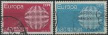 1970, Francie, 1710/1711, EUROPA ⊙