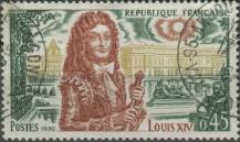 1970, Francie, 1727, Velké události francouzských dějin (V): Ludvík XIV. (1638-1715), zámek ve Versailes ⊙