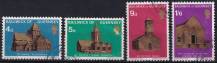 1970, Guernsey, 0035/0038, Vánoce: Kostely ⊙