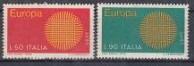 1970, Itálie, 1309/1310, EUROPA, **