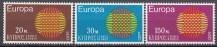 1970, Kypr, 0332/0334, EUROPA, **