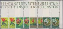 1970, Lichtenštejnsko, 0521/0524K, Domácí Flóra (I); Evropský rok ochrany přírody ∗∗