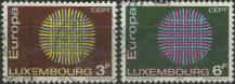 1970, Lucembursko, 0807/0808, EUROPA ⊙