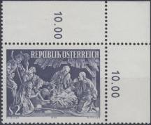 1970, Rakousko, 1349p, Vánoce ∗∗