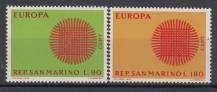 1970, San Marino, 0955/0956, EUROPA, **
