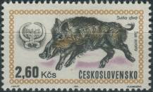 1971, ČSR II, 1907, Světová výstava myslivosti Budapešť: Prase divoké ∗∗