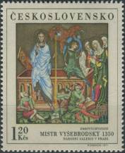 1971, ČSR II, 1923, Umění: Mistr Vyšebrodského oltáře 1350 ∗∗