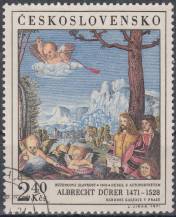 1971, ČSR II, 1926, Umění: Albrecht Dürer - Růžencová slavnost, ⊙