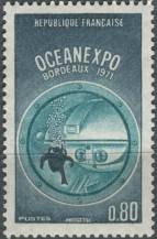 1971, Francie, 1740, Výstava OCEANEXPO, Bordeaux ∗∗